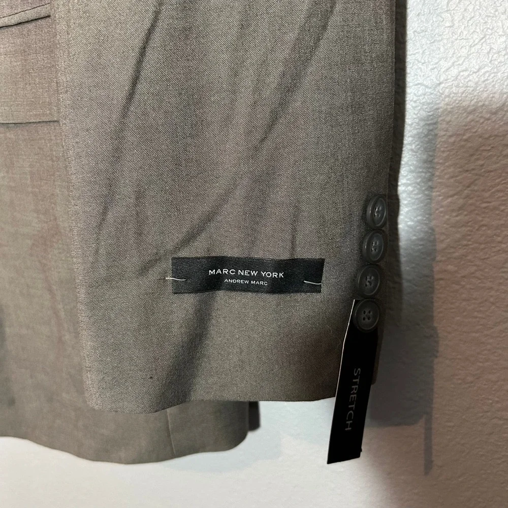 Marc New York Blazer Sport Coat Stretch Modern Fit Business Casual 38R